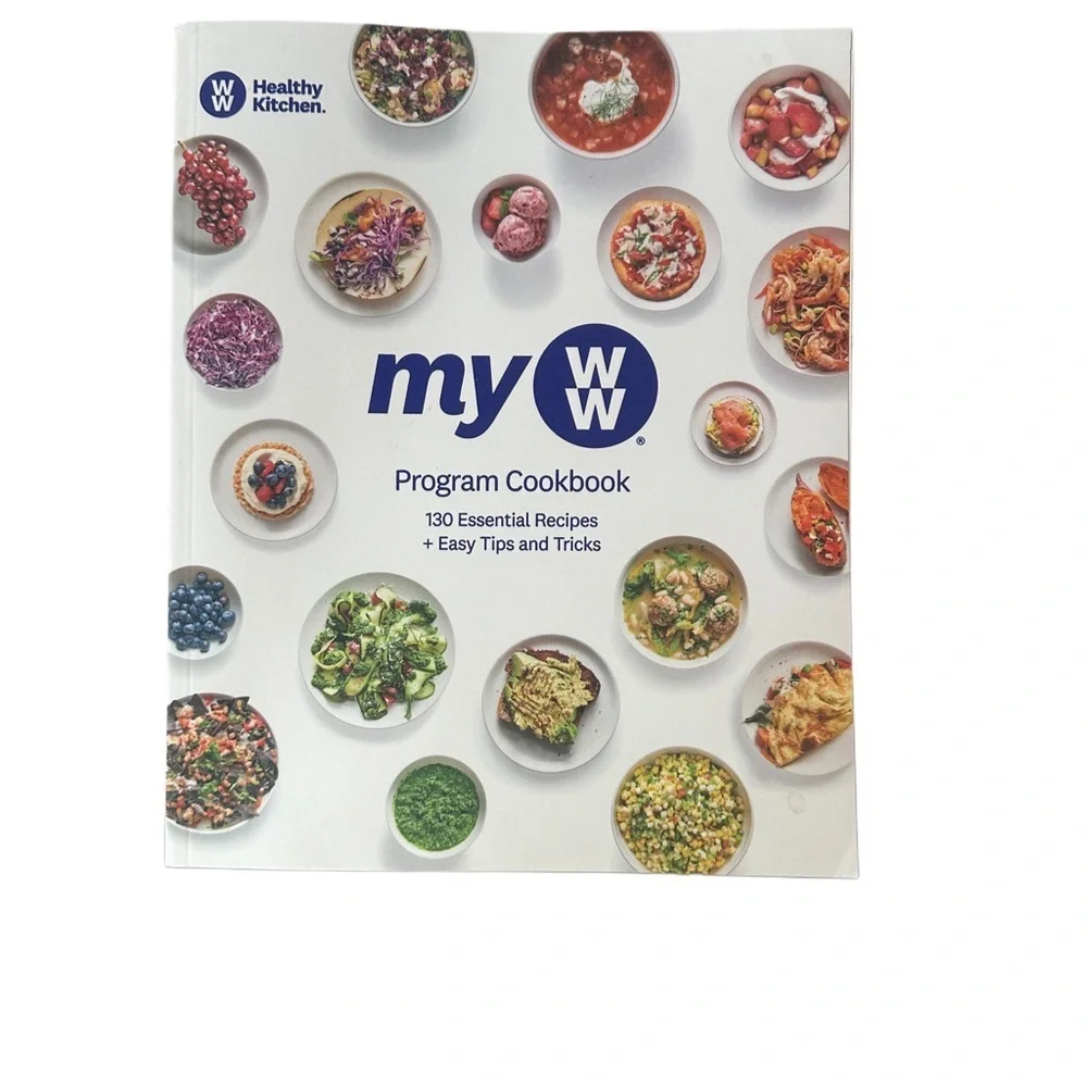 Weight watchers program guide and cookbooks